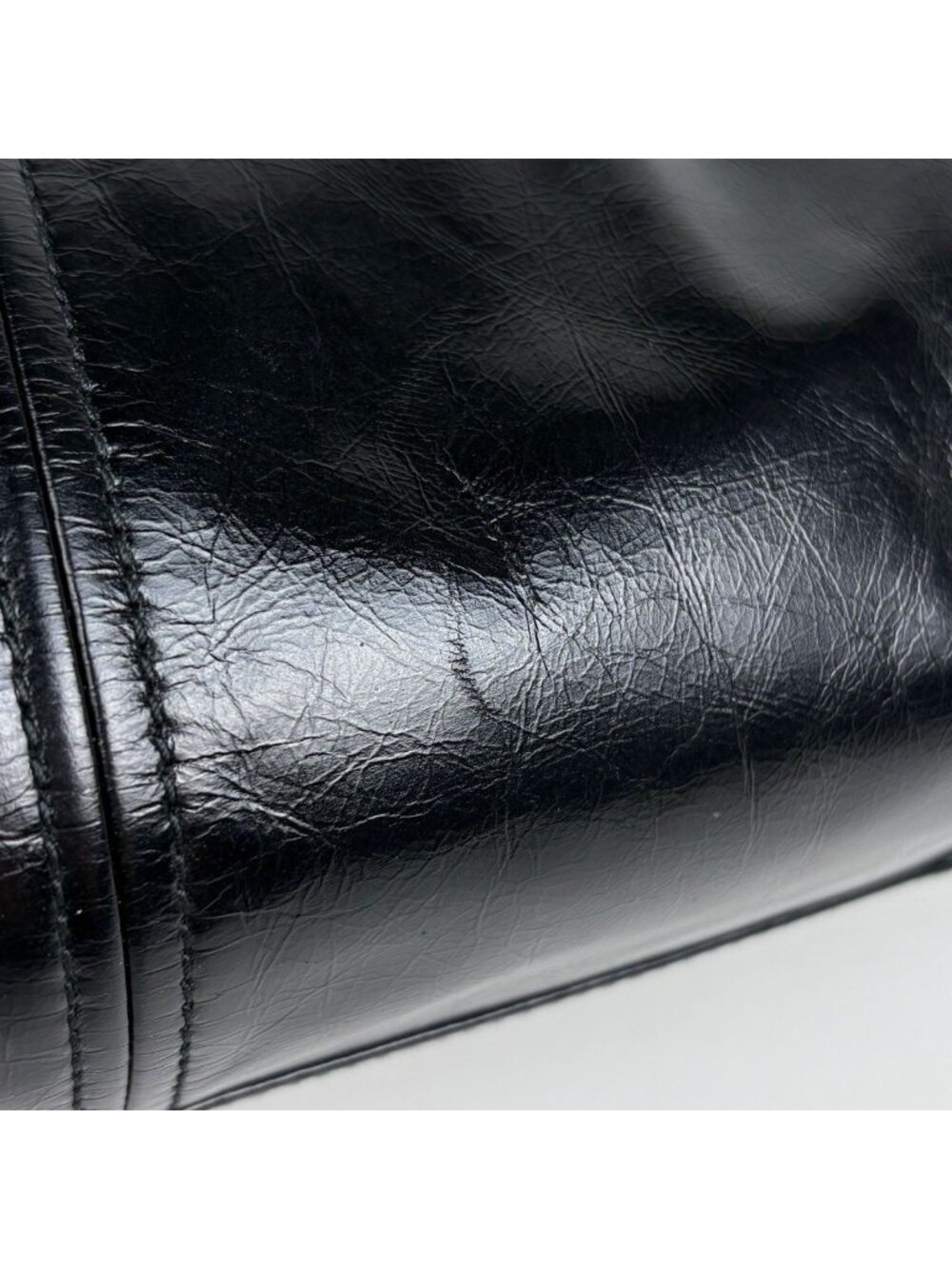Prada Handbag 2-Way Leather Nero - Picture 6 of 10
